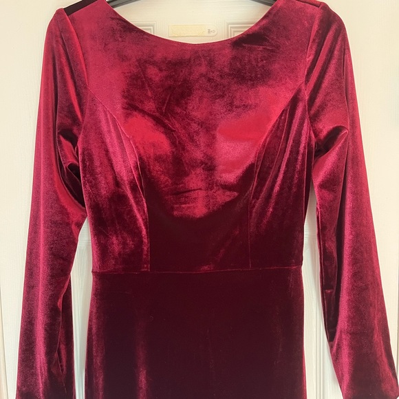 Revelry BURGUNDY Mother of the Bride or Bridesmaid Dress - Picture 2 of 6